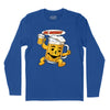 Beer Pitcher Man Long Sleeve T-Shirt - Royal