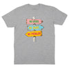 No Shoes No Shirt No Problem T-Shirt - Heather Grey