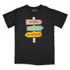 No Shoes No Shirt No Problem Relaxed T-Shirt - BLACK
