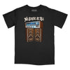 No Static At All Relaxed T-Shirt (Inspired by Steely Dan) - BLACK