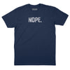 The Nope T-Shirt - Navy
