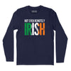 Not Even Remotely Irish Long Sleeve T-Shirt - Navy