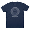 Old School Vinyl T-Shirt - Navy