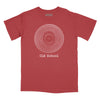 Old School Vinyl Relaxed Fit T-Shirt - Brick