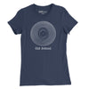 Old School Vinyl Womens T-Shirt - Navy