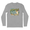 O'Malley's Bar Long Sleeve T-Shirt (Inspired by Escape - The PiΓ±a Colada Song) - Heather Grey
