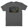 Long Lonesome Highway T-Shirt (Inspired by Bob Segar) - Charcoal Heather