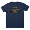 Long Lonesome Highway T-Shirt (Inspired by Bob Segar) - Navy