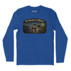 Long Lonesome Highway Long Sleeve T-Shirt (Inspired by Bob Segar) - Royal