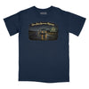 Long Lonesome Highway Relaxed T-Shirt (Inspired by Bob Segar) - NAVY