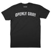 Openly Grey Vintage Arch T-Shirt - Black