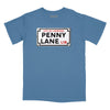 Penny Lane Street Sign Relaxed T-Shirt (Inspired by The Beatles) - SLATE