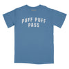 Puff Puff Pass Vintage Arch Relaxed Fit T-Shirt - Slate