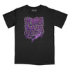 Purple Haze Relaxed T-Shirt (Inspired by Jimi Hendrix) - BLACK