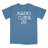 Radio Clyde 261 Relaxed Fit T-Shirt - As Worn by Frank Zappa - Slate