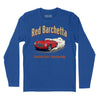 Red Barchetta Long Sleeve T-Shirt (Inspired by RUSH) - Royal