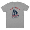 Red White & Brew T-Shirt - Heather Grey