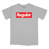 Regular Relaxed Fit T-Shirt - Silver