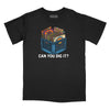 Can You Dig It Record Crate Relaxed T-Shirt - BLACK