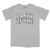 Party of One Relaxed T-Shirt - SILVER