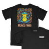 Peace Frog Relaxed T-Shirt (Inspired by The Doors) - BLACK
