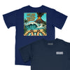 When the Volcano Blows Relaxed T-Shirt (Inspired by Jimmy Buffett) - NAVY