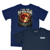 I See the Bad Moon Rising Relaxed T-Shirt (Inspired by CCR) - NAVY