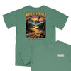 Whiskey River Relaxed T-Shirt (Inspired by Willie Nelson) - PINE