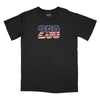 250 Old Glory Relaxed T-Shirt - BLACK