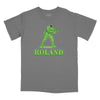 Roland the Headless Thompson Gunner Relaxed T-Shirt (Inspired by Warren Zevon) - GRAPHITE