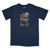 Lucius Clay Action Figure Relaxed T-Shirt (Inspired by the Charlie Daniels Band) - NAVY