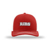 Ribs Structured Trucker - RED