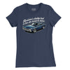 Rosanna's Daddy's Car Womens T-Shirt (Inspired by Eddie Money) - Navy