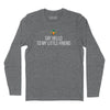 Say Hello To My Little Friend Leprechaun Long Sleeve T-Shirt - Charcoal Heather