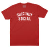 Selectively Social T-Shirt - RED