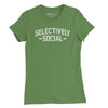 Selectively Social Womens T-Shirt - Leaf