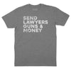 Send Lawyers Guns & Money T-Shirt - Dark Heather