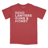 Send Lawyers Guns & Money Relaxed Fit T-Shirt - Brick