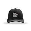 Send Lawyers Guns & Money Structured Trucker - BLACK
