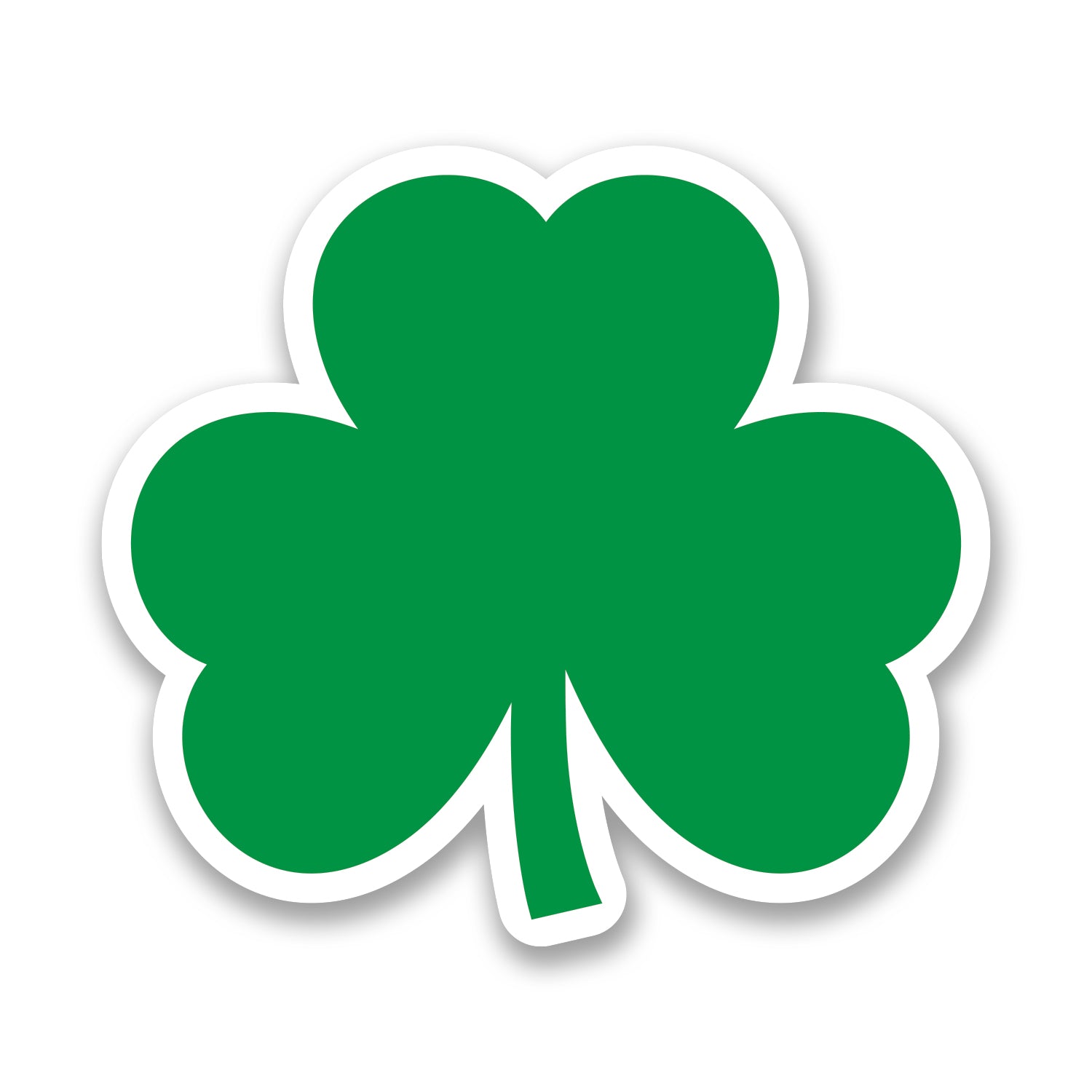 American Flag Lucky Shamrock Decals American Flag Lucky Shamrock Decals