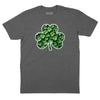 Shamrock Patch T-Shirt - Charcoal Heather