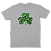 Shamrock Patch T-Shirt - Heather Grey