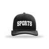 SPORTS Structured Trucker - BLACK
