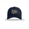 Zoso Combo Carbon Fiber Patch Structured Hat - NAVY