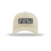 My First Rodeo Carbon Fiber Patch Structured Hat - STONE