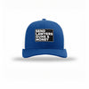 Send Lawyers Guns & Money Carbon Fiber Patch Structured Trucker - ROYAL