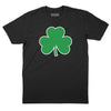 Tartan Shamrock T-Shirt - Black