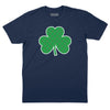 Tartan Shamrock T-Shirt - Navy
