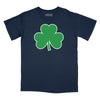 Tartan Shamrock Relaxed T-Shirt - NAVY
