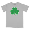 Tartan Shamrock Relaxed T-Shirt - SILVER